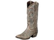 Lane Western Boots Womens Love Sick Cowboy 10.5 B Brown Teal LB0040D