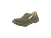 Tony Lama Casual Shoes Mens Canvas Rubber Outsole 10.5 D Olive RR3032