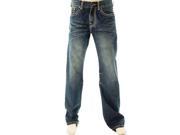 B. Tuff Western Denim Jeans Mens Nitro Whisker 33 Reg Med Wash MNITRO