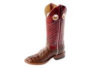 Horse Power Western Boots Boys Kids Square 4 Youth Chocolate HPY1772