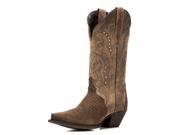 Dan Post Western Boots Womens Talisman Teju Lizard 8.5 M Sand DP3643