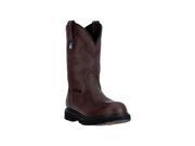 McRae Industrial Work Boots Mens 11 Pull On WP 15 M Brown MR85194