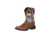 Rocky Western Boots Boys Light Big Kids WP Camo 4 Youth Brown RKW0166