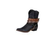 Durango Western Boots Women Crush Accessory Bootie 9.5 M Black DRD0120