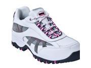 McRae Industrial Work Shoe Women Hiker Composite Toe 6 W White MR41307