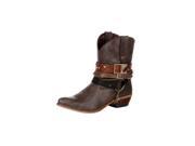 Durango Western Boots Womens Crush Accessory Bootie 7 M Brown DRD0121