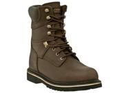 McRae Industrial Work Boots Mens Leather Lacer 7 M Dark Brown MR88144