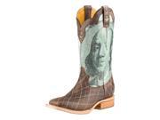 Tin Haul Western Boots Mens Graphic 8.5 D Brown 14 020 0007 0273 BR