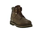 McRae Industrial Work Boots Mens Leather Lacer 8 M Dark Brown MR86144
