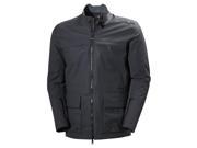 Helly Hansen Jacket Mens Collar Zipper Fitted Pockets S Rock 65003