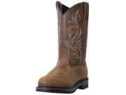 Laredo Work Boots Mens Sullivan Waterproof 8.5 D Tan Cheyenne 68112
