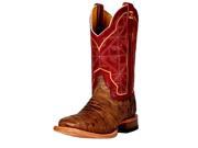 Cinch Western Boots Womens Leather Cowboy Rio 6 B Brown Red CEW513