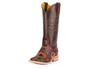 Tin Haul Western Boots Womens Wolf 9.5 Brown Red 14 021 0007 1281 MU