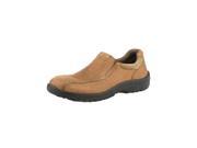 Roper Western Shoes Mens Leather Slip On 11.5 Tan 09 020 0604 0214 TA