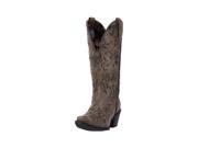Laredo Western Boots Womens Scandalous Snip Distressed 6 W Brown 52050