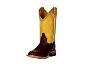 Cinch Western Boots Womens Leather Elephant Print 7 B Chocolate CEW509