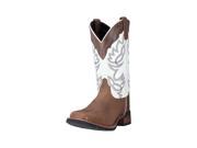 Laredo Western Boots Mens Wichita Cowboy Square 9 D Sand White 7821