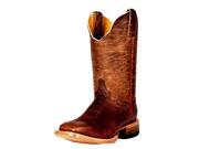 Cinch Western Boots Mens Edge Mad Dog Cowboy 9 EE Tan Brown CEM523