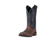 Laredo Western Boot Mens Topeka Square Western Stitch 7.5 D Brown 7820