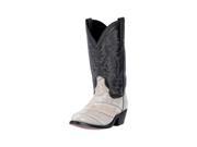 Laredo Western Boots Mens Marshall Eel Leather Stitching 9 D Gray 6737