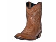 Dingo Western Boots Womens Antique 6 Shaft Collar 8 M Tan DI 862