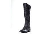 Johnny Ringo Western Boots Womens Cowboy 8 B Black JRS806 15B