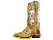 Macie Bean Western Boots Girl Cowboy Floral Rose Garden 1 Child MK9012