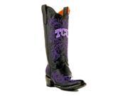 Gameday Boots Womens Western Texas Christian 8.5 B Black TCU L062 1
