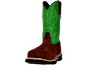 Cinch Work Boots Mens WRX CT Safety Toe 9.5 EE Brown Green WXM141SW