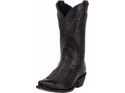 Laredo Western Boots Mens 12 Bucklace Snip 8.5 EW Black Goat 68430