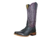 Horse Power Western Boots Mens Leather Cowboy Snip Toe 11 EE HP2001