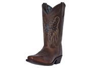 Laredo Western Boots Womens Cora Snip Toe Leather 6 M Brown 52034