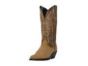 Laredo Western Boots Women Leather Kadi Cowboy 8 W Distressed Tan 5742