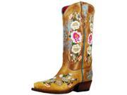 Macie Bean Western Boots Girls Floral Rose Garden 2 Child MK8012