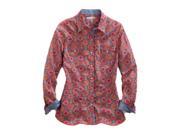 Tin Haul Western Shirt Womens L S M Multi Color 10 050 0064 0463 MU