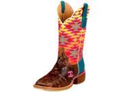 Cinch Western Boots Womens Cowboy Leather Fritzy Edge 6 B Tan CEW125