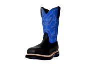 Cinch Work Boots Mens WRX CT Safety Toe 9.5 D Black Blue WXM140SW
