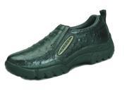 Roper Western Shoes Mens Ostrich Slip 11 D Black 09 020 0601 0352 BL