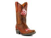 Gameday Boots Womens Western Mississippi State 8 B Brass MSU L113 1