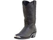 Laredo Western Boots Mens East Bound Trucker Leather 13 EW Black 68610
