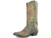 Macie Bean Western Boots Womens Cowboy Floral Dakota Darling 9 B M8037
