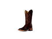 Cinch Western Boots Mens Cowboy Mad Dog Sq Toe 12 D Cognac CFM152
