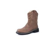 Roper Western Boots Women 8 Stitching 8.5 B Brown 09 021 1532 0818 BR