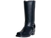 Dingo Motorcycle Boots Womens Molly Leather Harness 10 M Black DI07370