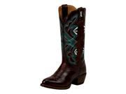 Tony Lama Western Boots Womens 3R Cowgirl Heel Round 7 B Cafe 3R2300L