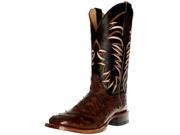 Cinch Western Boots Mens Cowboy FQ Ostrich Leather 11 D Kango CFM552