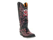 Gameday Boots Mens Texas Tech Embroidered Square 12 D Black TT M028 1
