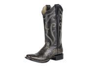 Roper Western Boots Womens Cushioned 7.5 Black 09 021 7022 1203 BL