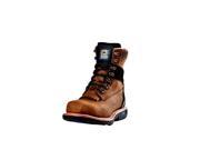 Cinch Work Boots Mens WRX Natural Welt Leather 10 EE Walnut WXM128