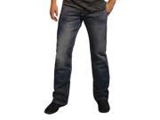 B. Tuff Western Jeans Men Sharp Denim Bootcut 44 X Long Dark MSHARP